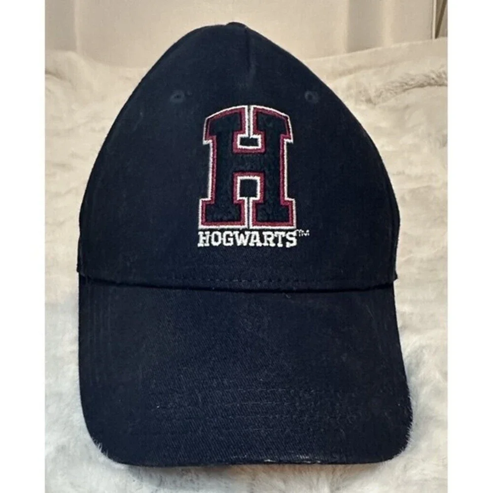 Hogwarts Harry Potter Navy Blue  FlexFit‎ Baseball Cap-youth